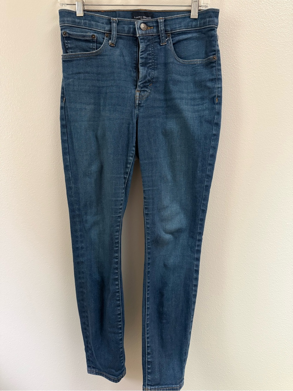 Lucky Brand Dark Blue Womens Skinny Jeans
